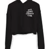 Arm The Animals Crop Hoodies Women's | Anti Animal Cruelty Club | Crop Hoodie