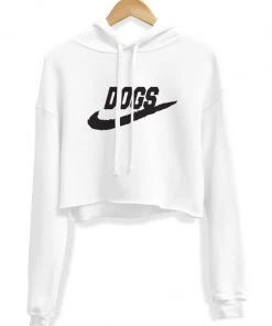 Arm The Animals Women's | Just Dogs It | Crop Hoodie