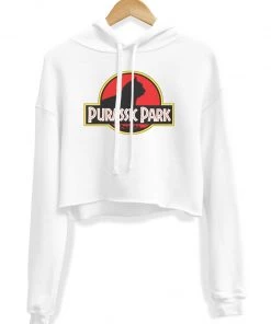 Arm The Animals Women's | Purassic Park | Crop Hoodie