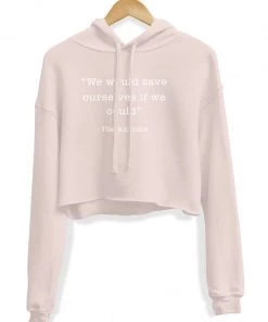 Arm The Animals Women's | Save Ourselves | Crop Hoodie Crop Hoodies