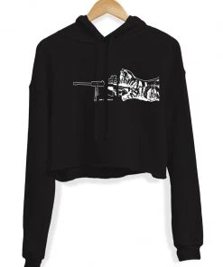 Arm The Animals Women's | Scout Snipurr | Crop Hoodie