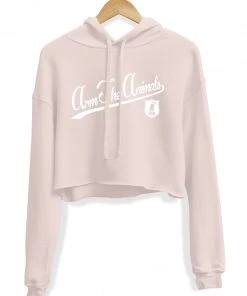Arm The Animals Crop Hoodies Women's | ATA Script Logo | Crop Hoodie