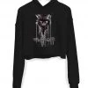 Arm The Animals Crop Hoodies Women's | Fluff Off | Crop Hoodie