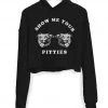 Arm The Animals Women's | My Pitties | Crop Hoodie Crop Hoodies