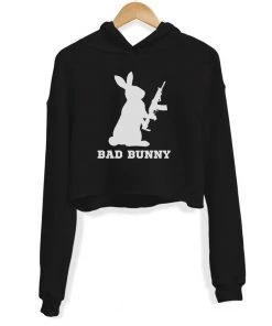Arm The Animals Women's | Bad Bunny | Crop Hoodie