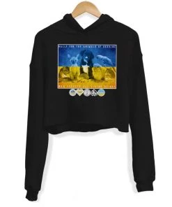 Arm The Animals Women's | Rally For Ukraine | Crop Hoodie