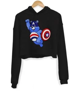 Arm The Animals Crop Hoodies Women's | Captain Cub | Crop Hoodie