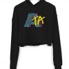 Arm The Animals Women's | Retro Logo | Crop Hoodie Crop Hoodies