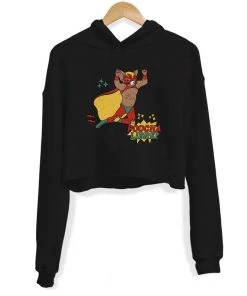 Arm The Animals Women's | Poocha Libre | Crop Hoodie Crop Hoodies