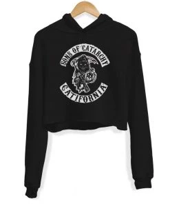 Arm The Animals Crop Hoodies Women's | Sons Of Catarchy | Crop Hoodie