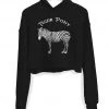 Arm The Animals Crop Hoodies Women's | Tiger Pony | Crop Hoodie