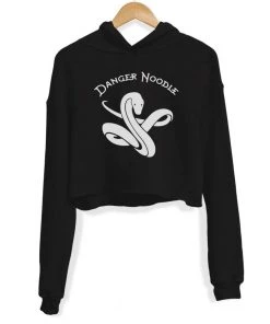 Arm The Animals Women's | Danger Noodle | Crop Hoodie Crop Hoodies