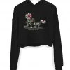 Arm The Animals Women's | Walking Dead | Crop Hoodie Crop Hoodies