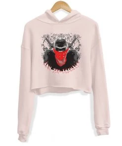 Arm The Animals Women's | Gorilla Riot | Crop Hoodie