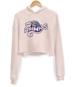 Arm The Animals Women's | Pony Logo | Crop Hoodie