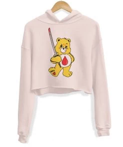 Arm The Animals Women's | The Bear Volume 1 | Crop Hoodie