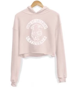 Arm The Animals Crop Hoodies Women's | Sons Of Catarchy | Crop Hoodie