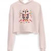 Arm The Animals Crop Hoodies Women's | Spirit Cat | Crop Hoodie