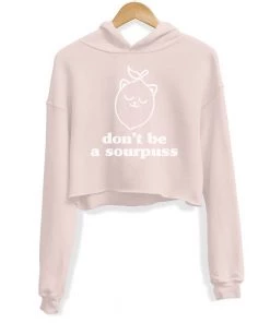 Arm The Animals Women's | Sour Puss | Crop Hoodie Crop Hoodies