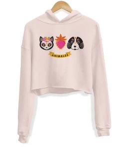 Arm The Animals Women's | Alebrijes | Crop Hoodie Crop Hoodies