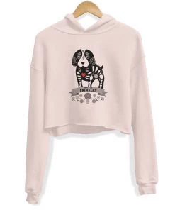 Arm The Animals Women's | Hound Alebrije | Crop Hoodie Crop Hoodies