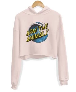 Arm The Animals Crop Hoodies Women's | Cruise Logo | Crop Hoodie