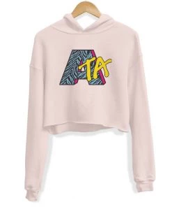 Arm The Animals Women's | Retro Logo | Crop Hoodie Crop Hoodies