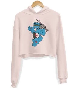 Arm The Animals Women's | Bambo First Blood | Crop Hoodie Crop Hoodies