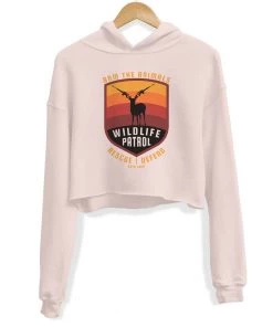 Arm The Animals Women's | ATA Wildlife Patrol | Crop Hoodie