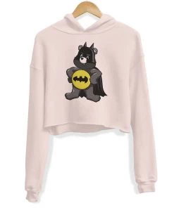Arm The Animals Crop Hoodies Women's | Bat-Bear | Crop Hoodie