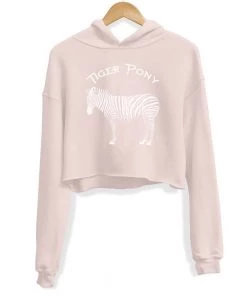 Arm The Animals Crop Hoodies Women's | Tiger Pony | Crop Hoodie