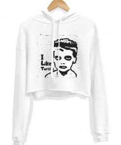 Arm The Animals Women's | I Like Turtles | Crop Hoodie Crop Hoodies