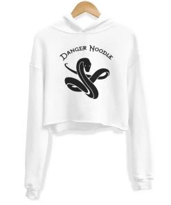 Arm The Animals Women's | Danger Noodle | Crop Hoodie Crop Hoodies