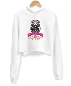 Arm The Animals Women's | Owl Alebrije | Crop Hoodie Crop Hoodies