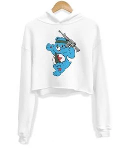 Arm The Animals Women's | Bambo First Blood | Crop Hoodie Crop Hoodies