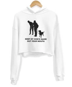 Arm The Animals Women's | Dog Park Problems | Crop Hoodie