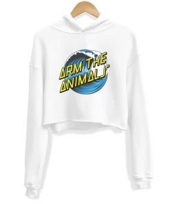 Arm The Animals Crop Hoodies Women's | Cruise Logo | Crop Hoodie