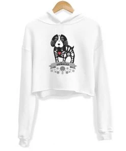 Arm The Animals Women's | Hound Alebrije | Crop Hoodie Crop Hoodies