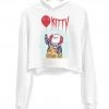 Arm The Animals Women's | K-IT-ty | Crop Hoodie