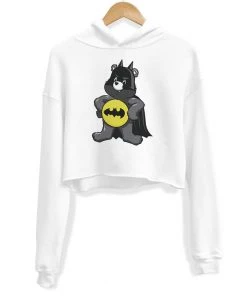 Arm The Animals Crop Hoodies Women's | Bat-Bear | Crop Hoodie