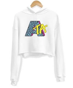 Arm The Animals Women's | Retro Logo | Crop Hoodie Crop Hoodies