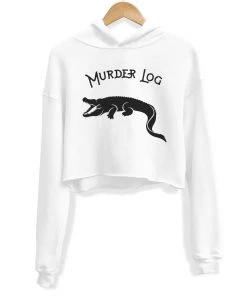 Arm The Animals Women's | Murder Log | Crop Hoodie Crop Hoodies