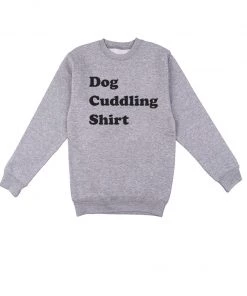 Arm The Animals Crew Sweatshirts Unisex | Dog Cuddling Shirt | Crewneck Sweatshirt