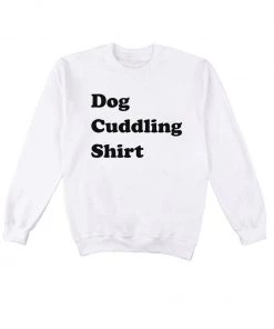 Arm The Animals Crew Sweatshirts Unisex | Dog Cuddling Shirt | Crewneck Sweatshirt
