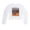 Arm The Animals Cut Crop Long Sleeves Women's | Catzilla | Cutie Long Sleeve