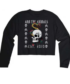 Arm The Animals Women's | Tattoo Snake | Cutie Long Sleeve