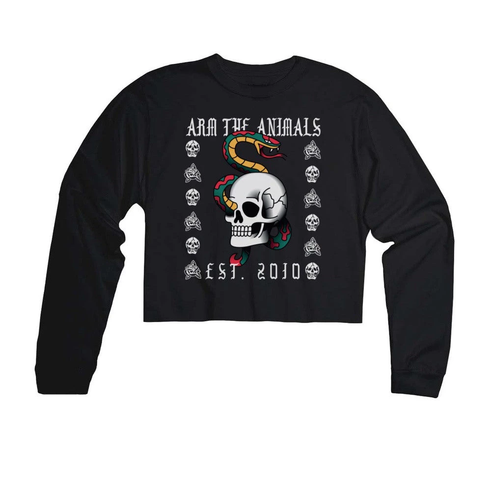 Arm The Animals Women's | Tattoo Snake | Cutie Long Sleeve