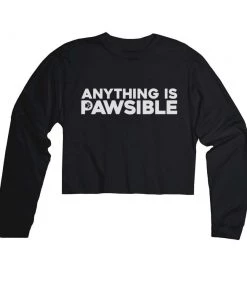 Arm The Animals Women's | Anything Is Pawsible | Cutie Long Sleeve