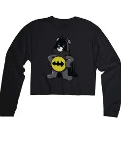 Arm The Animals Cut Crop Long Sleeves Women's | Bat-Bear | Cutie Long Sleeve