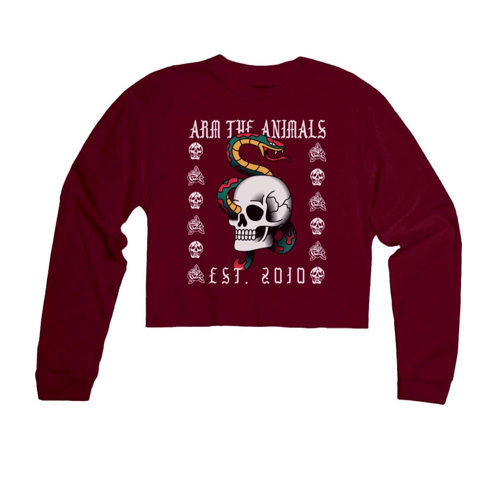 Arm The Animals Women's | Tattoo Snake | Cutie Long Sleeve